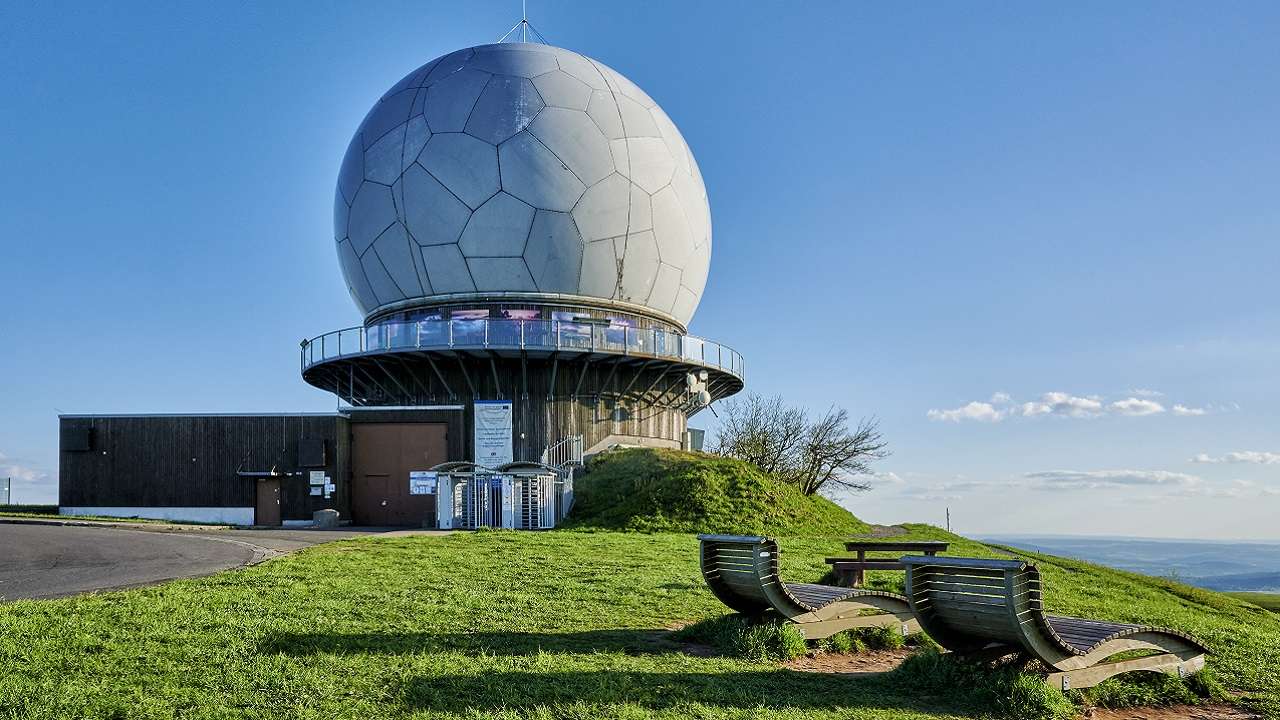 Radom Sommer Sternenparkliegen Wasserkuppe